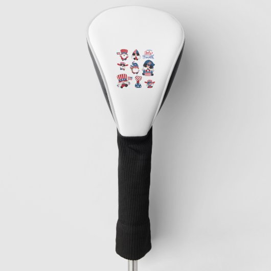 Sammlung der Gnomes vom Juli Golf Headcover (Vorderseite)
