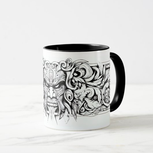 Sammlung der mug-Tasse #1 Tasse (VorderseiteRechts)