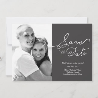 Sammlung der wahren Liebe | Save The Date Einladung