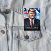 Sammlung des Donald Trump-Einweihungstages Button (Insitu)