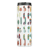 Sammlung des Vintagen Stammeshandwerks der boho Thermosbecher (Rückseite)