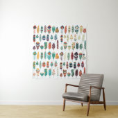 Sammlung des Vintagen Stammeshandwerks der boho Wandteppich (Beispiel)