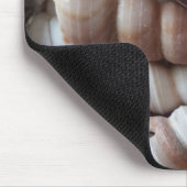 Sammlung exotischer Muscheln, Summer Beach Life Mousepad (Ecke)