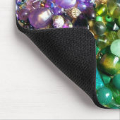 Sammlung farbenfroher Perlen Mousepad (Ecke)