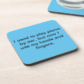 Sammlung Funny Quote 2 Getränkeuntersetzer (Linke Seite)