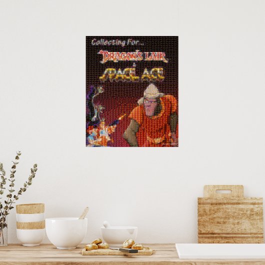 Sammlung für Dragon's Lair & Space Ace Poster (Küche)