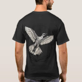 "Sammlung gefährdeter Vogelarten - Ertragbare Erha T-Shirt (Rückseite)