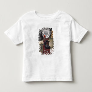 Sammlung Gegenstände, einschließlich eine Schale Kleinkind T-shirt