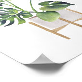 Sammlung gepotteter Pflanze 5 Poster (Ecke)