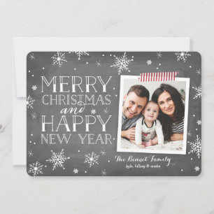 Sammlung handgezeichneter Schneeflocken Feiertagskarte