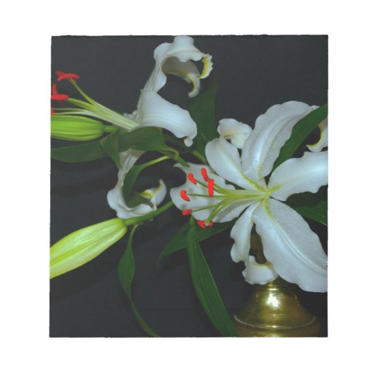 Sammlung irischer Muster und Blume Notizblock (Vorderseite)