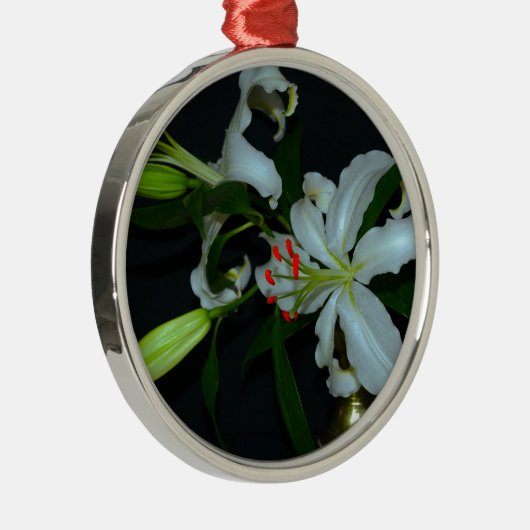 Sammlung irischer Muster und Blume Silbernes Ornament (Rechts)