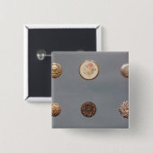 Sammlung Knöpfe Button (Vorne & Hinten)