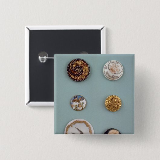 Sammlung Knöpfe Button (Vorne & Hinten)