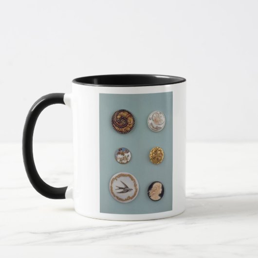 Sammlung Knöpfe Tasse (Links)