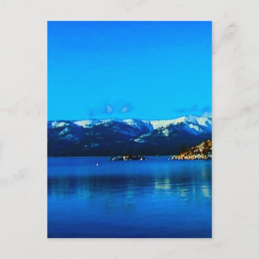 Sammlung Lake Tahoe Postkarte (Vorderseite)
