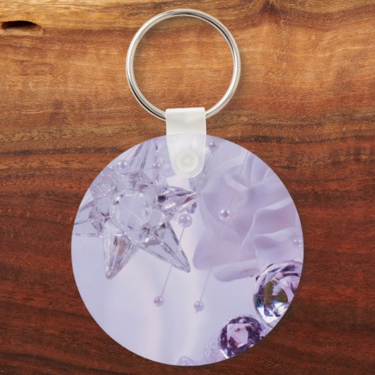 Sammlung "Lavender Star and Crystals" Schlüsselanhänger (Vorderseite)