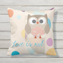 Sammlung „Love is owl " Kissen