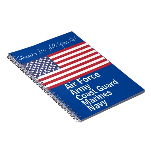 Sammlung militärischer Geschenke Notizblock (Rechte Seite)