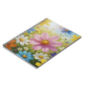 Sammlung mit weichem floralem Muster Notizblock (Linke Seite)