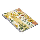 Sammlung mit weichem floralem Muster Notizblock (Rechte Seite)