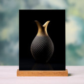 Sammlung Moderner Designvasen – Scu-Set Acrylschild (Neutral)