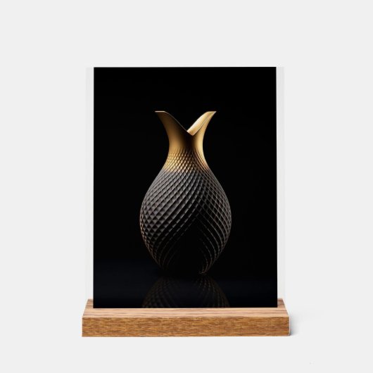 Sammlung Moderner Designvasen – Scu-Set Acrylschild (Vorderseite)
