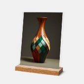 Sammlung Moderner Designvasen – Scu-Set Acrylschild (Winkel)