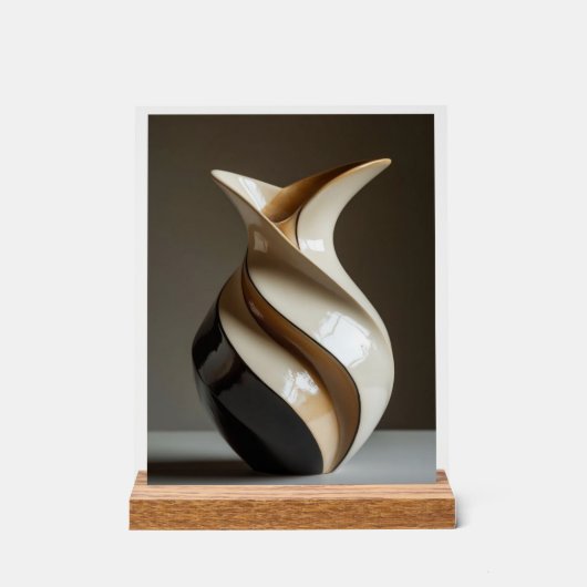Sammlung Moderner Designvasen – Scu-Set Acrylschild (Vorderseite)