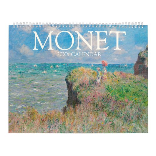 Sammlung Monet Paintings 2024 Kalender (Titelbild)