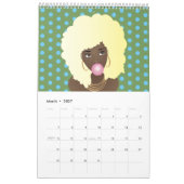 Sammlung natürlicher Schönheit | Polka Dots Kalender (Mär 2027)