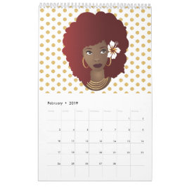 Sammlung natürlicher Schönheit | Polka Dots Kalender