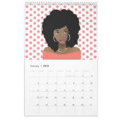 Sammlung natürlicher Schönheit | Polka Dots Kalender (Jan 2026)