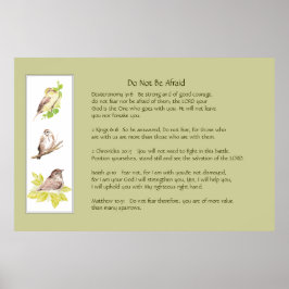 Sammlung nicht abscheulich Skripturen Courage Poster