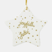 Sammlung personalisierter Ornamente (Hinten)