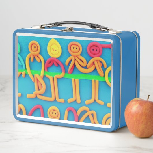 Sammlung Playdough Metall Brotdose (Beispiel)