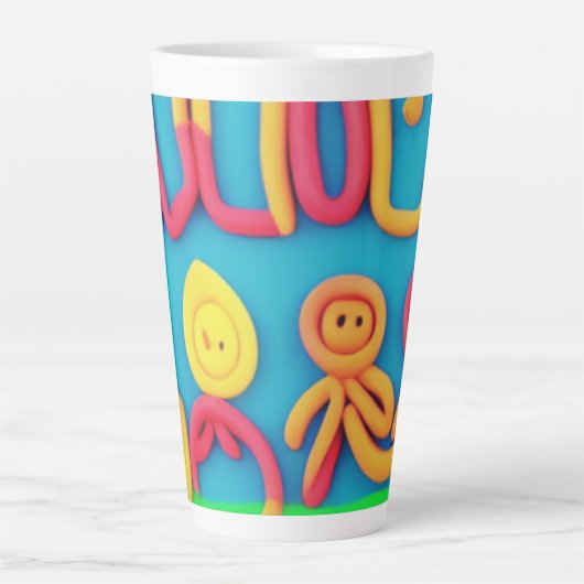 Sammlung Playdough Milchtasse (Vorderseite)
