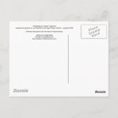 Sammlung "Schutz unserer Küsten" Postkarte (Rückseite)