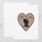 Sammlung "Spooky family" Einladung (Vorne/Hinten)