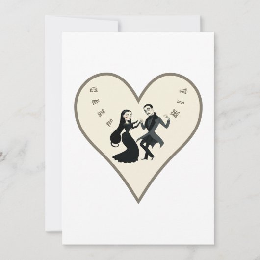 Sammlung "Spooky family" Einladung (Vorderseite)