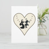 Sammlung "Spooky family" Einladung (Stehend Vorderseite)