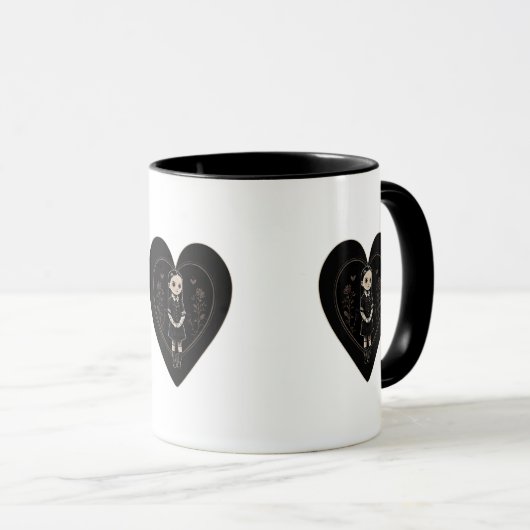 Sammlung "Spooky family" Tasse (VorderseiteRechts)