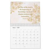 Sammlung Sprichwörterbücher der Verse Kalender (Mär 2027)