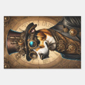 Sammlung Steampunk Animal - Dog Geschenkpapier Set (Vorderseite)
