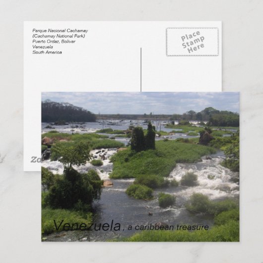 Sammlung: Venezuela, ein karibischer Schatz Postkarte (Vorne/Hinten)