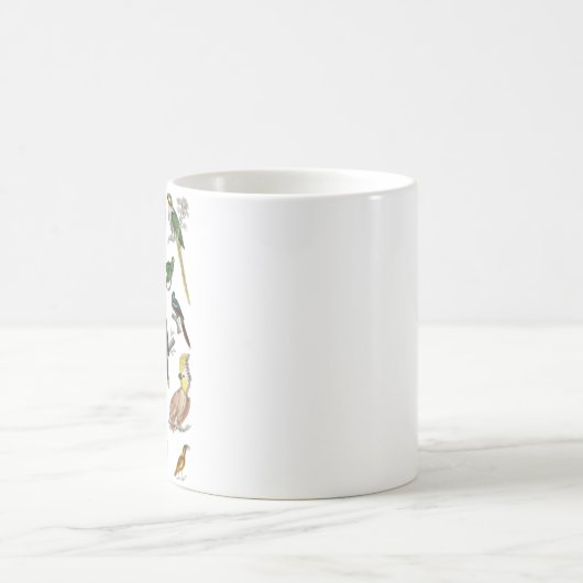 Sammlung verschiedener Vögel  Kaffeetasse (Mittel)