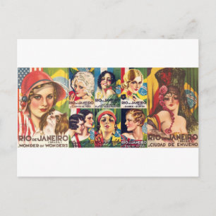 Sammlung Vintage Rio de Janeiro Postkarte