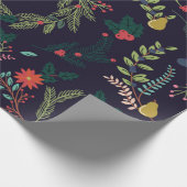 Sammlung Vintager Handzeichnungen Weihnachten H Geschenkpapier (Ecke)