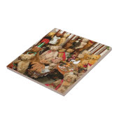 Sammlung Vintager Teddybären Fliese (Seite)