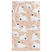 Sammlung von arktischen Tieren - Siegel Kleine Geschenktüte (Rückseite)